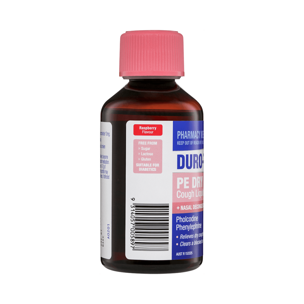 DURO-TUSS® PE Dry Cough Liquid + Nasal Decongestant