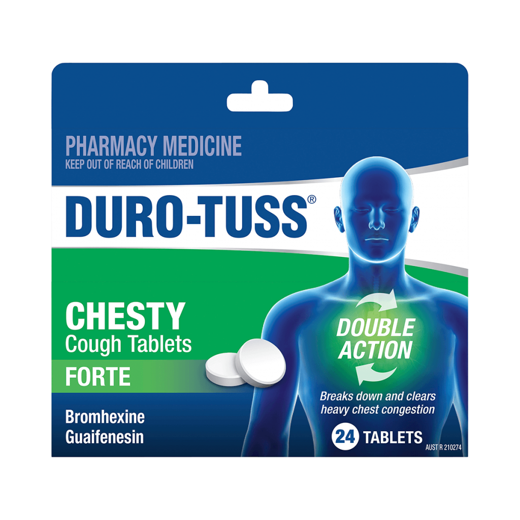 DURO-TUSS® Chesty Cough Tablets Forte