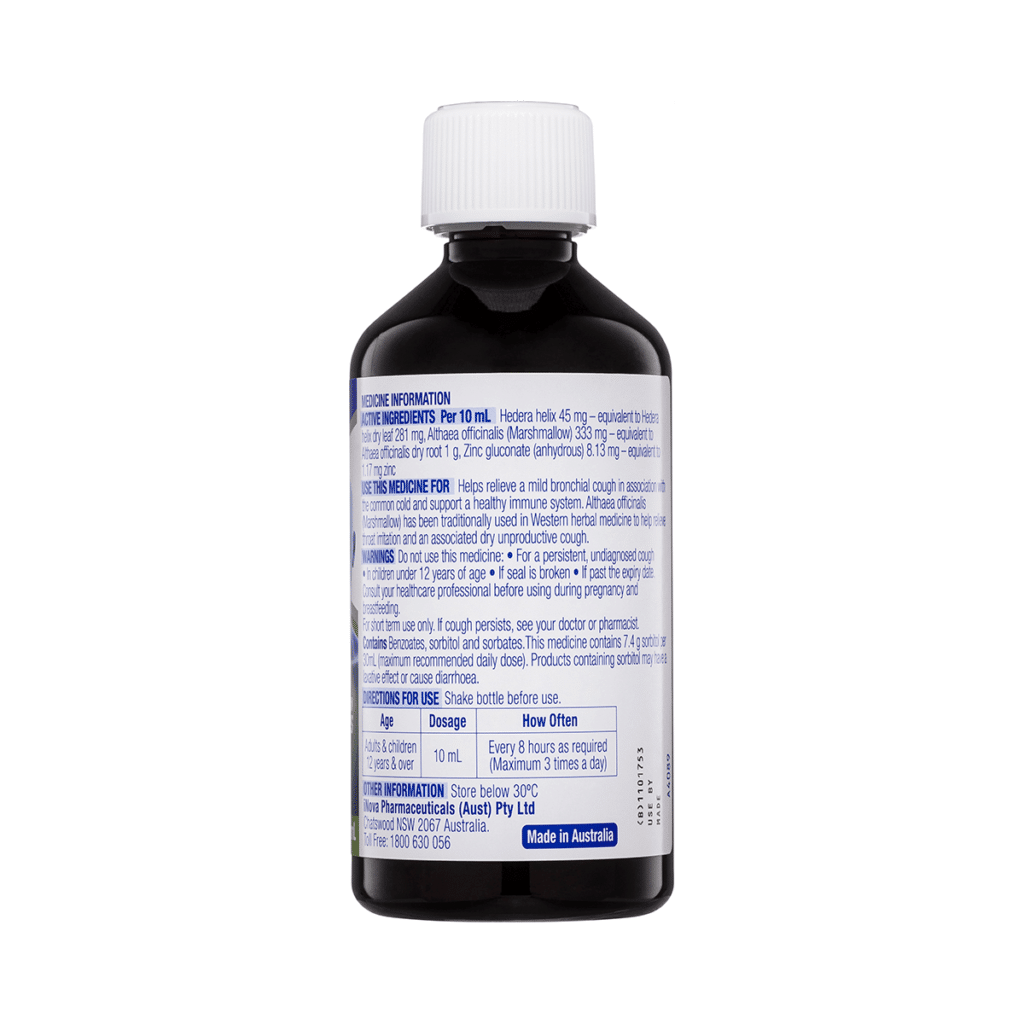 DURO-TUSS Lingering Cough Liquid + Immune Support