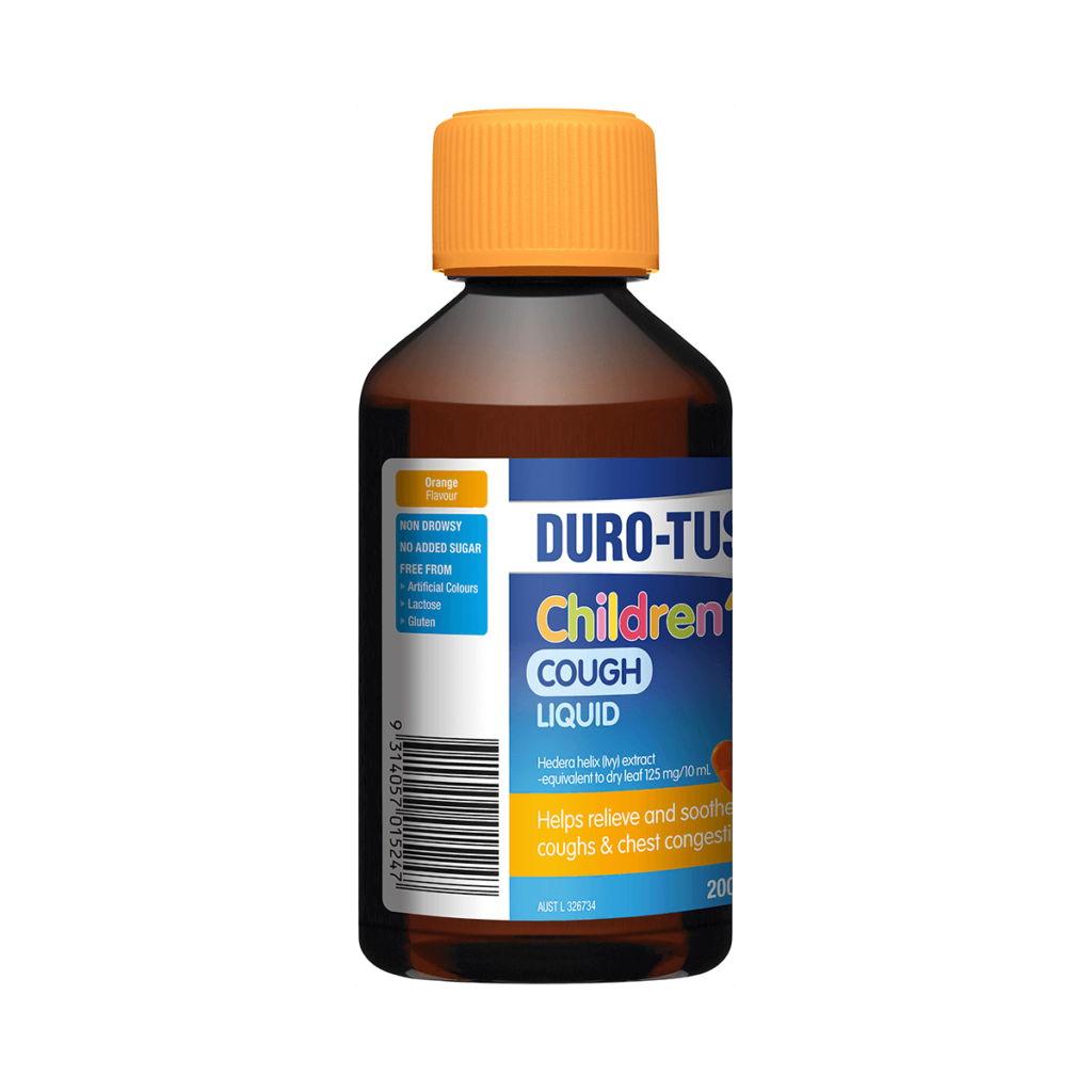 DURO-TUSS® Children's Cough Liquid Orange Flavour