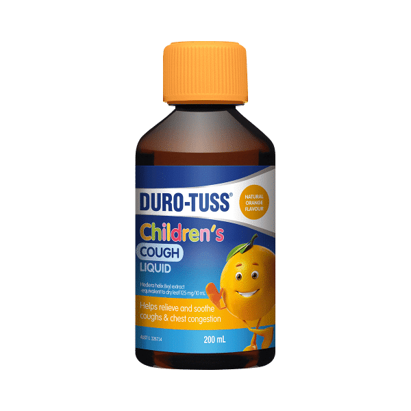 DURO-TUSS® Children's Cough Liquid Orange Flavour