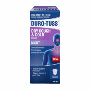 DURO-TUSS Dry Cough & Cold Liquid Night