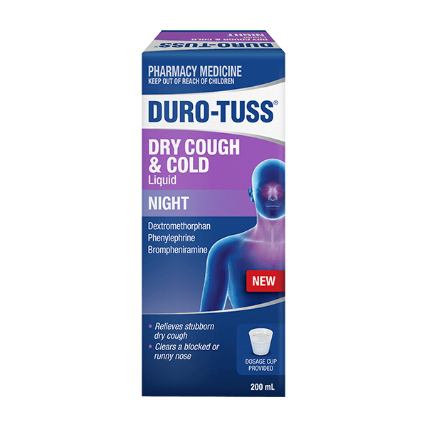 101085_DT_A6973_Dry Cough Cold NightTime 200mL CTN AUS_FOP 3D FRONT_V0
